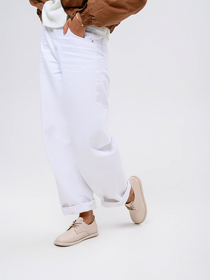 картинка Туфли ED'ART 181.ОКСЕ'be.Бежевый стар пудра от интернет магазина