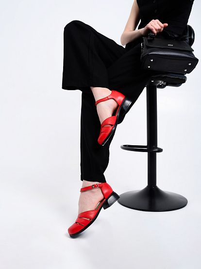 картинка Босоножки ED'ART 3032.25294'bl. Красный от интернет магазина