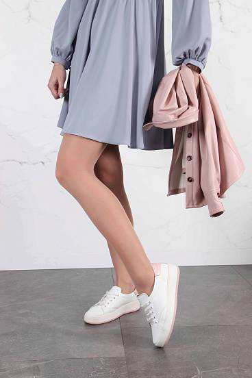 картинка Кеды ED'ART 131.143.Белый-розовый от интернет магазина