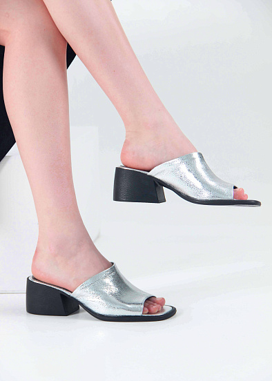 картинка Босоножки ED'ART 4012.23663'bl. серебро от интернет магазина