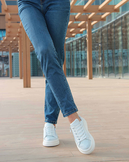 картинка Кеды ED'ART 166.P.PEPE'w. Белый от интернет магазина