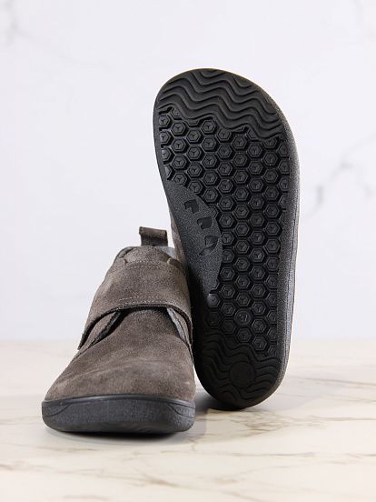 картинка Босоногие ботинки  ED'ART 209.NATA'bl.Серый замок замша от интернет магазина