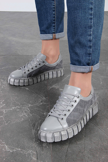 картинка Кеды ED'ART 146.91505'gr.Серый от интернет магазина