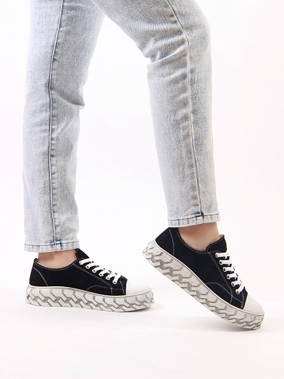 картинка Кеды ED'ART 147.iceberg'w. black R от интернет магазина