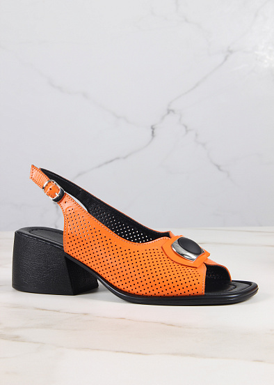 картинка Босоножки ED'ART 5030p.23663'bl. оранжевый от интернет магазина