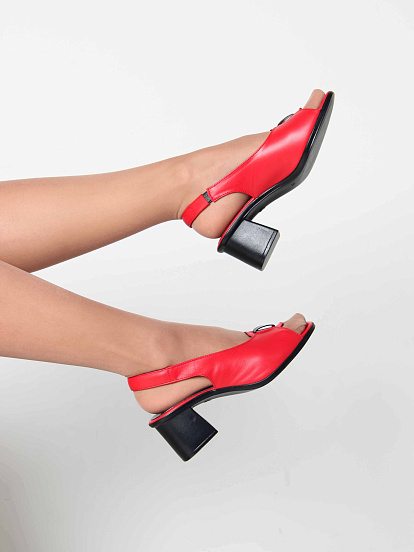 картинка Босоножки ED'ART 5020.22251'bl. Красный от интернет магазина