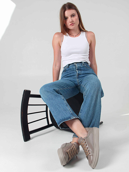 картинка Кеды ED'ART 166.Lusi22'l. Латте от интернет магазина