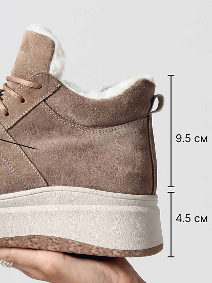 картинка Ботинки ED'ART 260.windy'be. коричневый капучино от интернет магазина