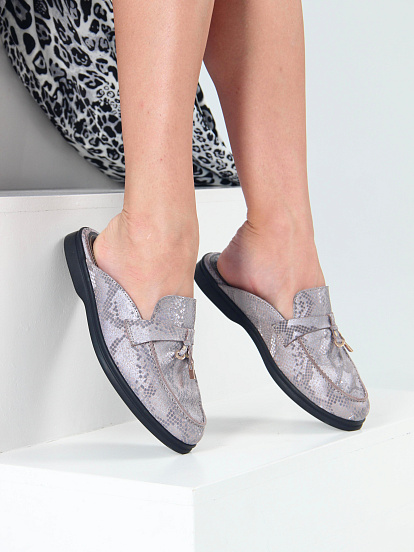 картинка Мюли ED'ART 1070.2614'bl.  мамба мутон от интернет магазина