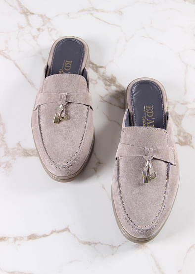 картинка Мюли ED'ART 1070.2614'be. ваниль замша от интернет магазина