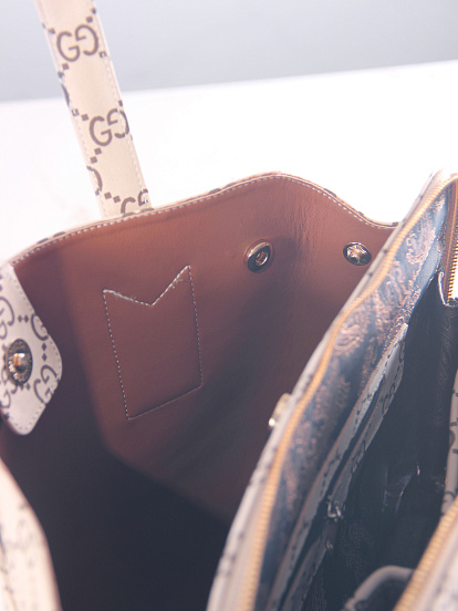 картинка Сумка ED`ART S05. Бежевый гучи от интернет магазина