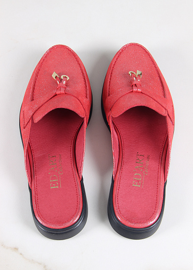 картинка Мюли ED'ART 1070.2614'bl. красный астана от интернет магазина