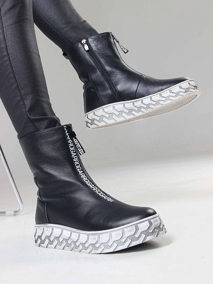 картинка Ботинки ED'ART 365.L.iceberg'w. black от интернет магазина