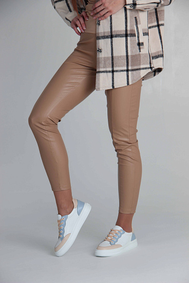 картинка Кеды ED'ART 148.lusi22'w. Белый-бежевый-голубой от интернет магазина