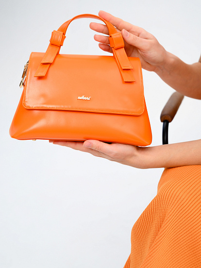 картинка Сумка-клатч ED'ART s06.Оранжевый от интернет магазина