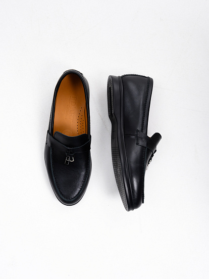 картинка Лоферы  ED'ART 170.2614'bl. Черный от интернет магазина