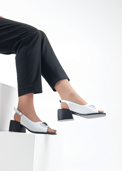 картинка Босоножки ED'ART 5030p.23663'bl. белый от интернет магазина