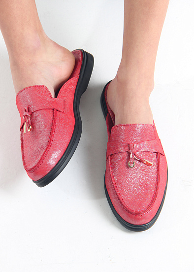 картинка Мюли ED'ART 1070.2614'bl. красный астана от интернет магазина