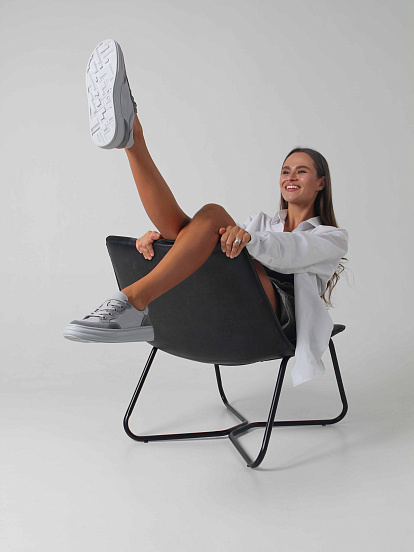 картинка Кеды ED'ART 148.lusi22'gr. Серый замша от интернет магазина