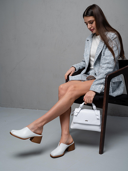 картинка Сабо ED'ART  5200.23663'br. Белый от интернет магазина