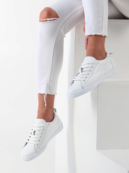 картинка Кеды ED'ART 180.2987'w. Белый бартон от интернет магазина