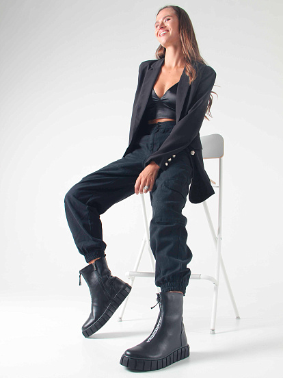 картинка Ботинки ED'ART 365.L.1918'bl.Black от интернет магазина