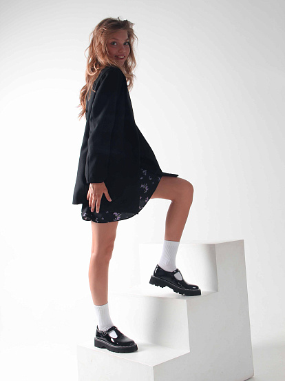 картинка Туфли полуботинки ED'ART 1004.5151 'bl. Черный от интернет магазина