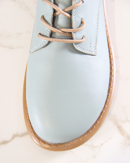 картинка Туфли ED'ART 181.ОКСЕ'br. Лион авокадо+коричневый от интернет магазина