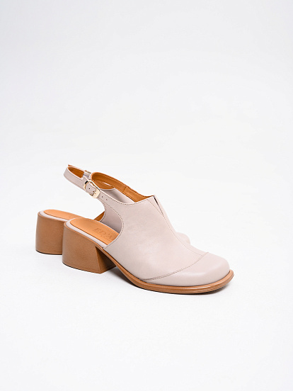 картинка Босоножки ED'ART 5133.23663'be. Стар визон+коричневый от интернет магазина