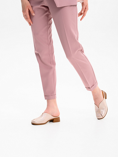 картинка Сабо ED'ART 3200.25294'br. Розовый ибица+коричневый от интернет магазина