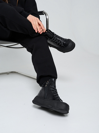 картинка Ботинки ED'ART 217.PODYUM151'bl. черный от интернет магазина