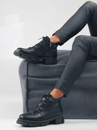 картинка Ботинки ED'ART 218.21074'bl. черный от интернет магазина