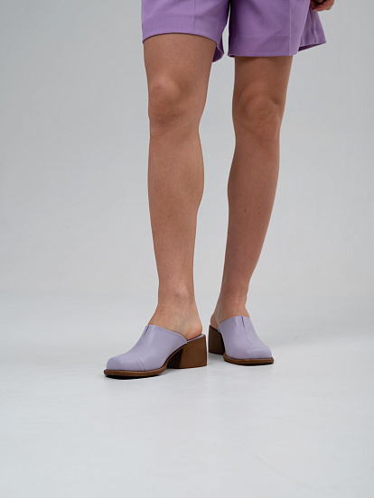 картинка Сабо ED'ART 5132.23663'br. лиловый+коричневый от интернет магазина