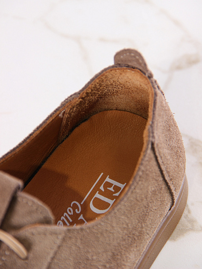 картинка Туфли ED'ART 185.асти'br.Серо-коричневая замша от интернет магазина