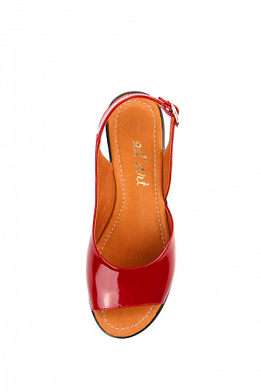 картинка Босоножки ED'ART 3052.312'bl.red-laq от интернет магазина