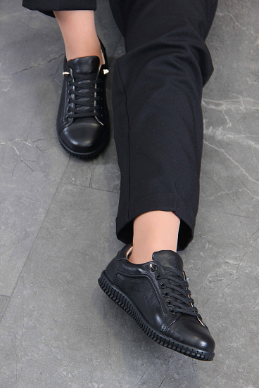 картинка Кеды ED'ART 157.8000'bl. Черный от интернет магазина