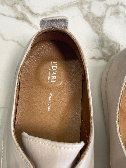 картинка Туфли ED'ART 181.ОКСЕ'be.Бежевый стар пудра от интернет магазина