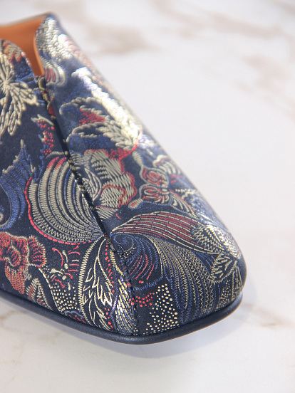 картинка Мюли ED'ART 1007.тунит205'bl. Черный феникс от интернет магазина