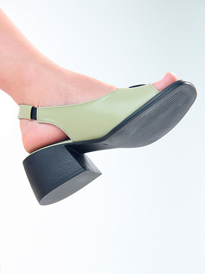 картинка Босоножки ED'ART 5020.23663'bl. Авокадо от интернет магазина