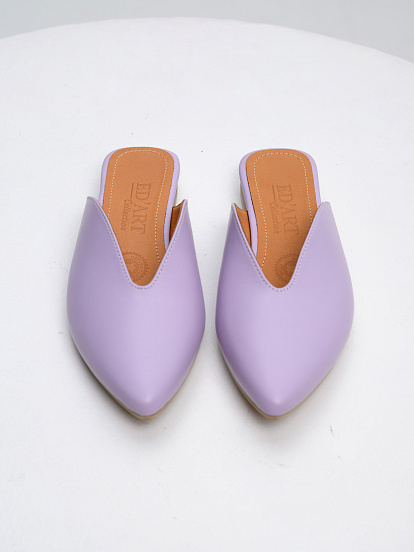 картинка Мюли ED'ART 1001.34104'be. Лиловый стар от интернет магазина