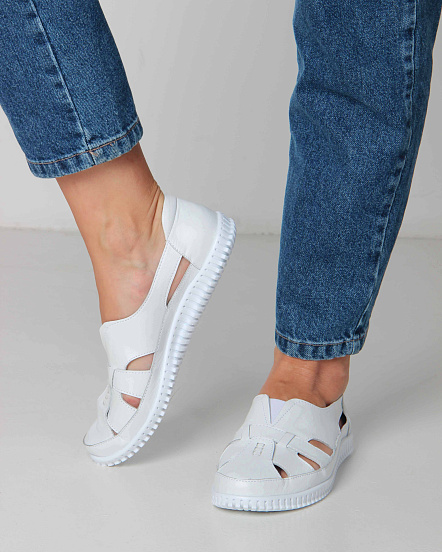 картинка Слипоны ED'ART 116.8000'w. white от интернет магазина