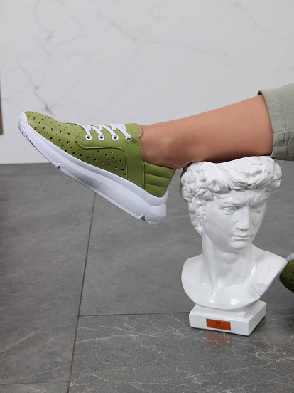 картинка Кроссовки ED'ART 168.236143w. Авокадо от интернет магазина