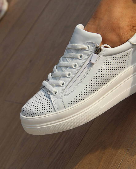 картинка Кеды ED'ART 166.P.PEPE'w. Белый от интернет магазина