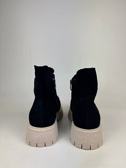 картинка Ботинки ED'ART 228.V.1541'be.Черный замша уценка от интернет магазина