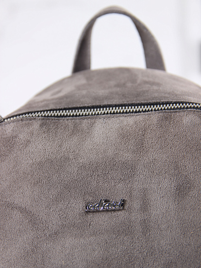 картинка Рюкзак ED'ART r01.серый замок замша от интернет магазина