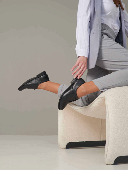 картинка Туфли полуботинки ED'ART 111.madonna'bl. Черный от интернет магазина