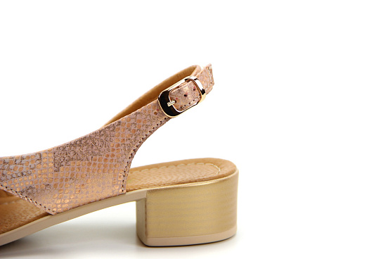 картинка Босоножки ED'ART 3054.312'be.gold.mamba от интернет магазина