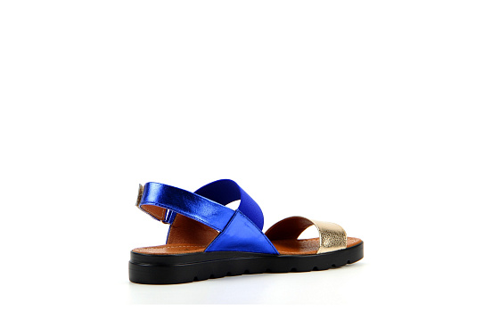 картинка Босоножки ED'ART 2021.115'bl.gold/blue R от интернет магазина
