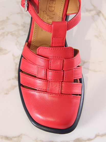 картинка Босоножки ED'ART 5035.23663'bl. Красный от интернет магазина