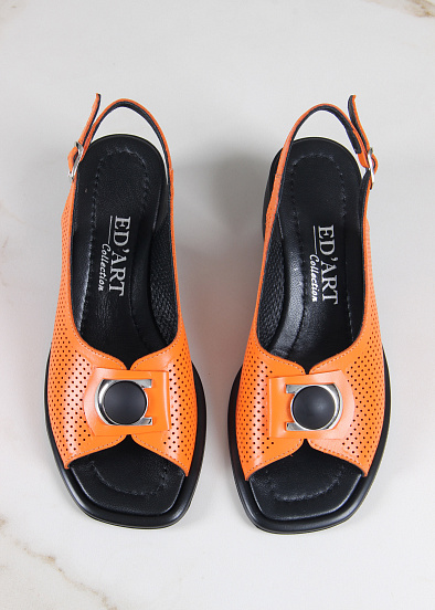 картинка Босоножки ED'ART 5030p.23663'bl. оранжевый от интернет магазина